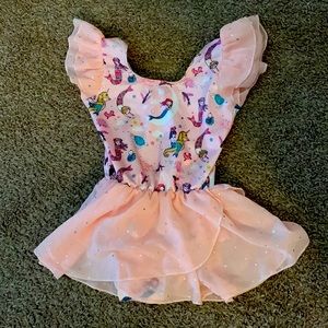 2T mermaid dance leotard